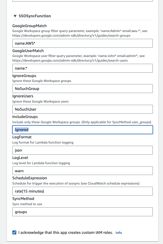 AWS SAR Deploy