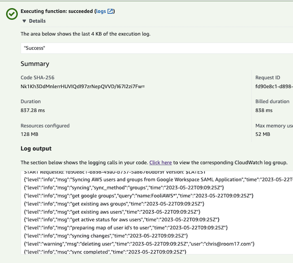 AWS Lambda Test